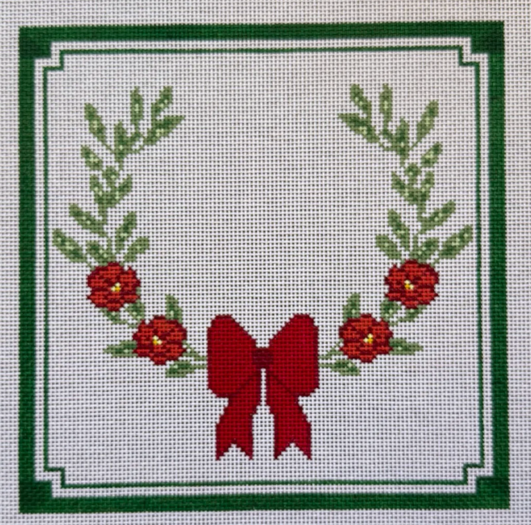 Christmas Wreath Pillow