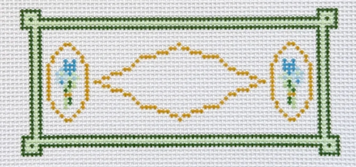 Green Garden Crest Insert