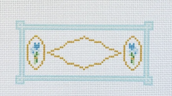 Blue Garden Crest Insert