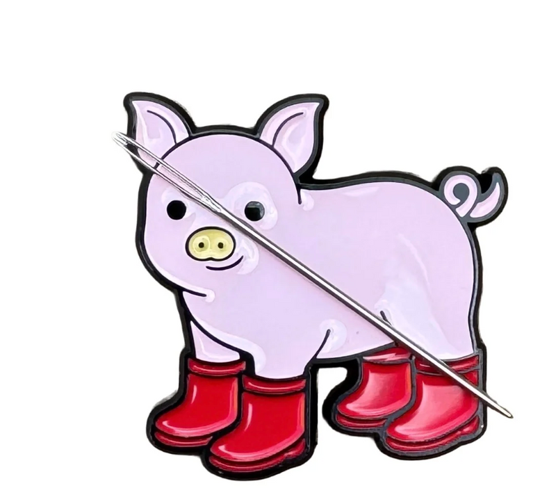 Pig with Red Boots
