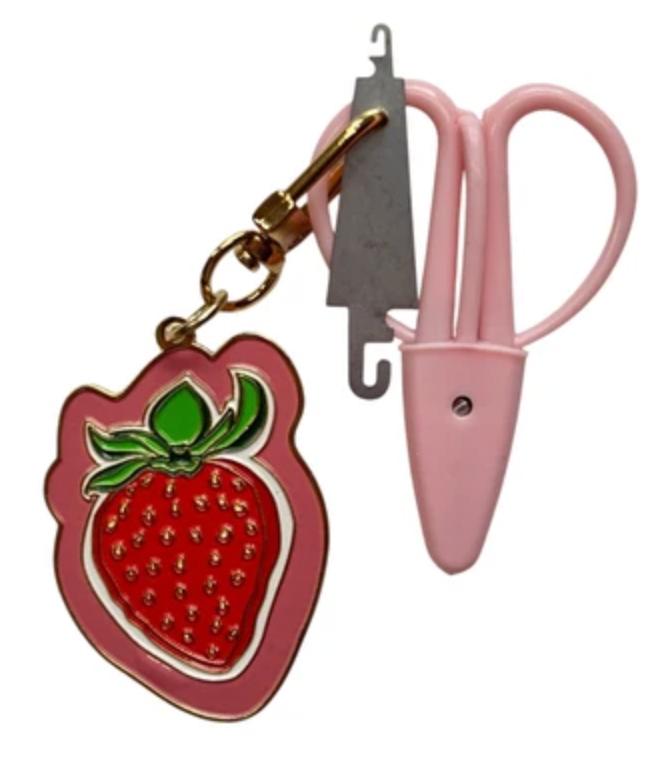 Strawberry Notion Keychain
