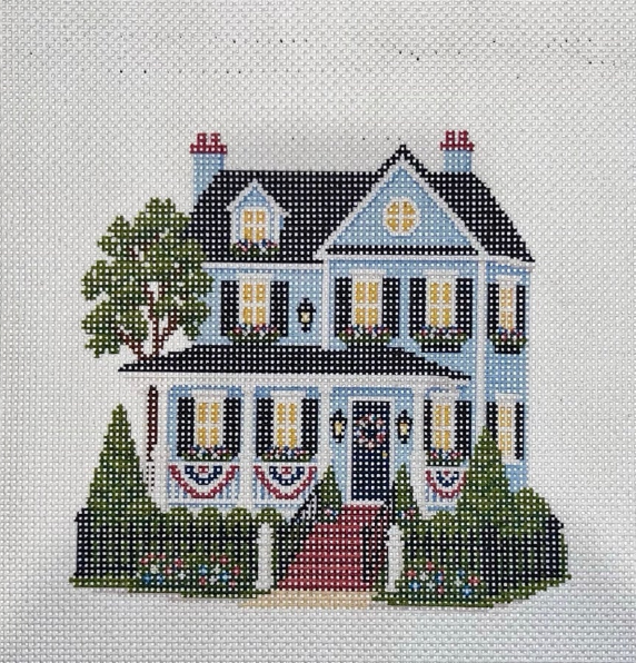 Happy Neighborhood Patriotic House
