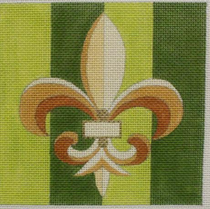 FLEUR DE LIS GREEN