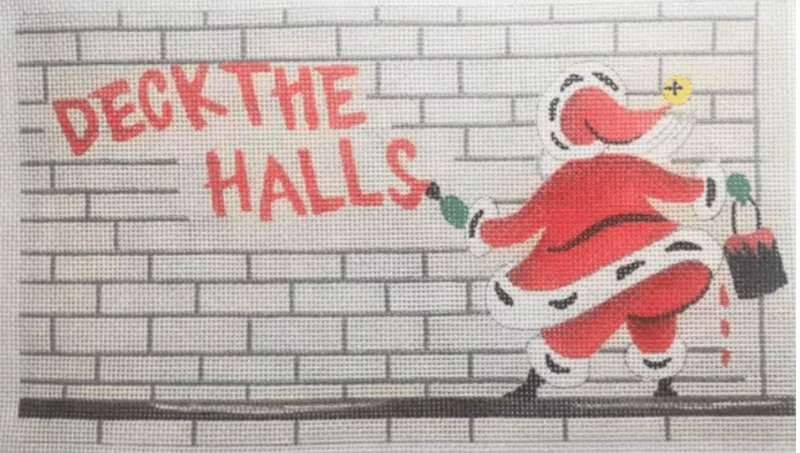Deck the Halls Santa