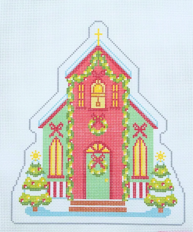 Church Christmas Village