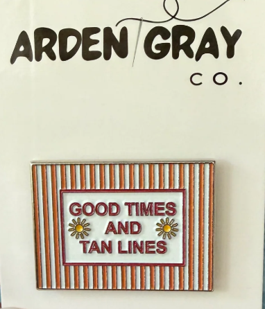 Good Times and Tan Lines Needle Minder