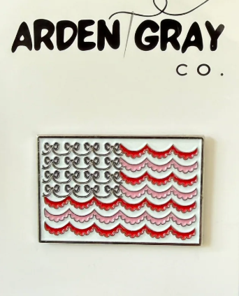 Gray Blow Flag Needle Minder