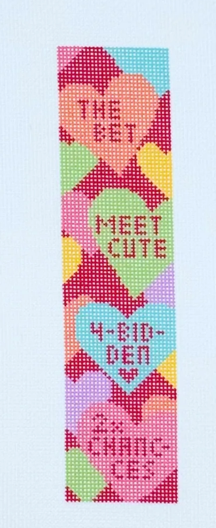 Conversation Heart Bookmark