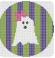 Ghost with Pink Bow