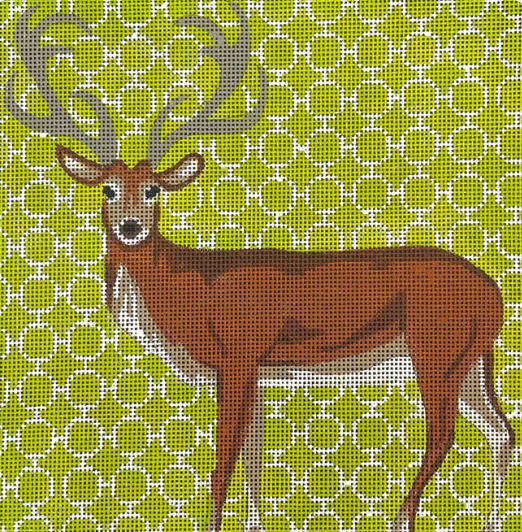 Deer with Green