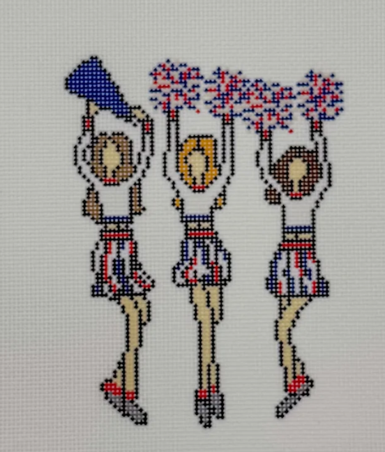 Cheerleaders - Red and Blue