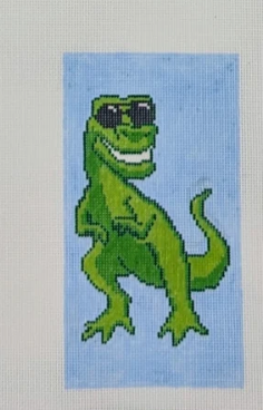 T. Rex w. Glasses Eyeglass Case