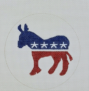 DNC Donkey Ornament