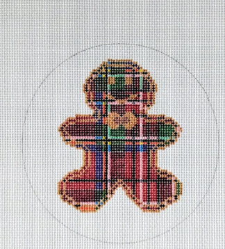 Plaid Gingerbread Man