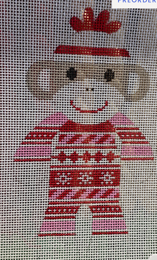 Pink Sock Monkey
