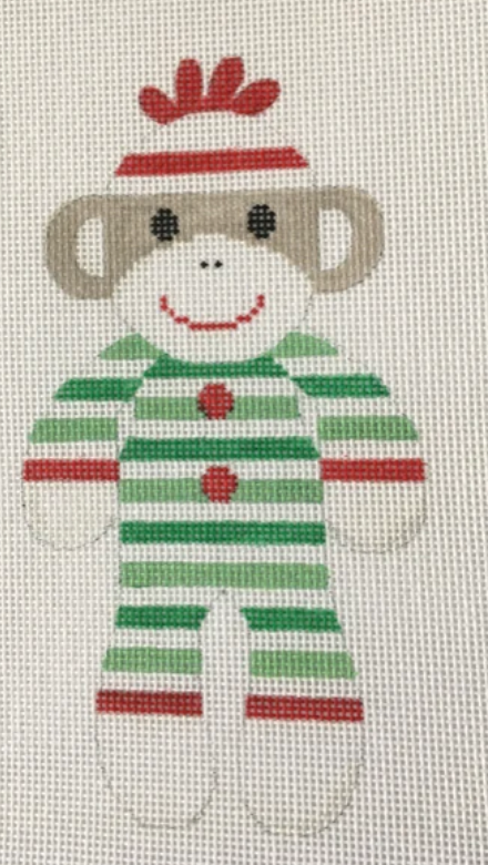 Green Sock Monkey