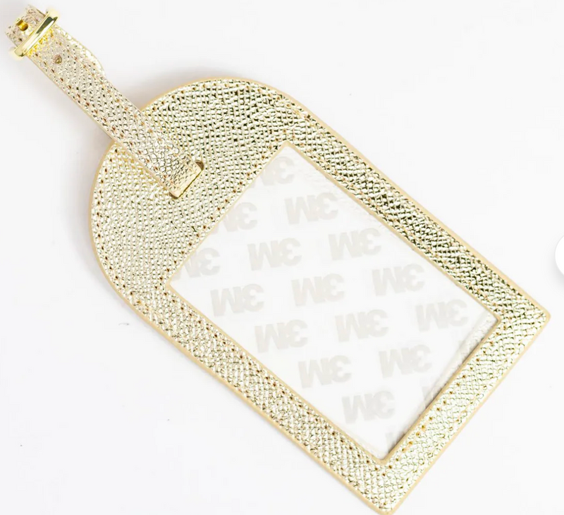 RB Leather Bag Tag
