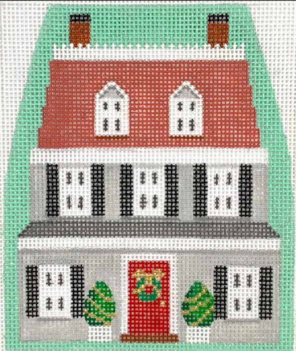 Christmas Tree Advent Calendar (set includes background on 13 mesh and 25 ornaments on 18 mesh)