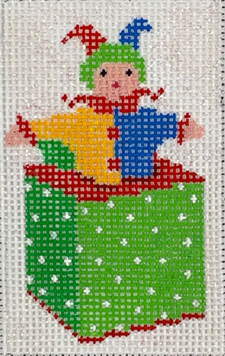 Christmas Tree Advent Calendar (set includes background on 13 mesh and 25 ornaments on 18 mesh)