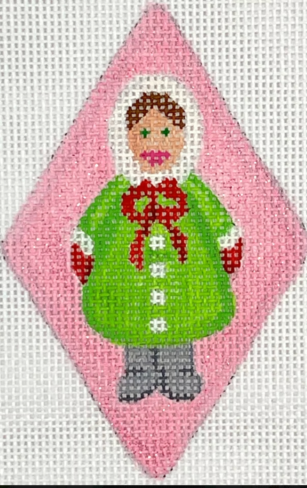 Christmas Tree Advent Calendar (set includes background on 13 mesh and 25 ornaments on 18 mesh)