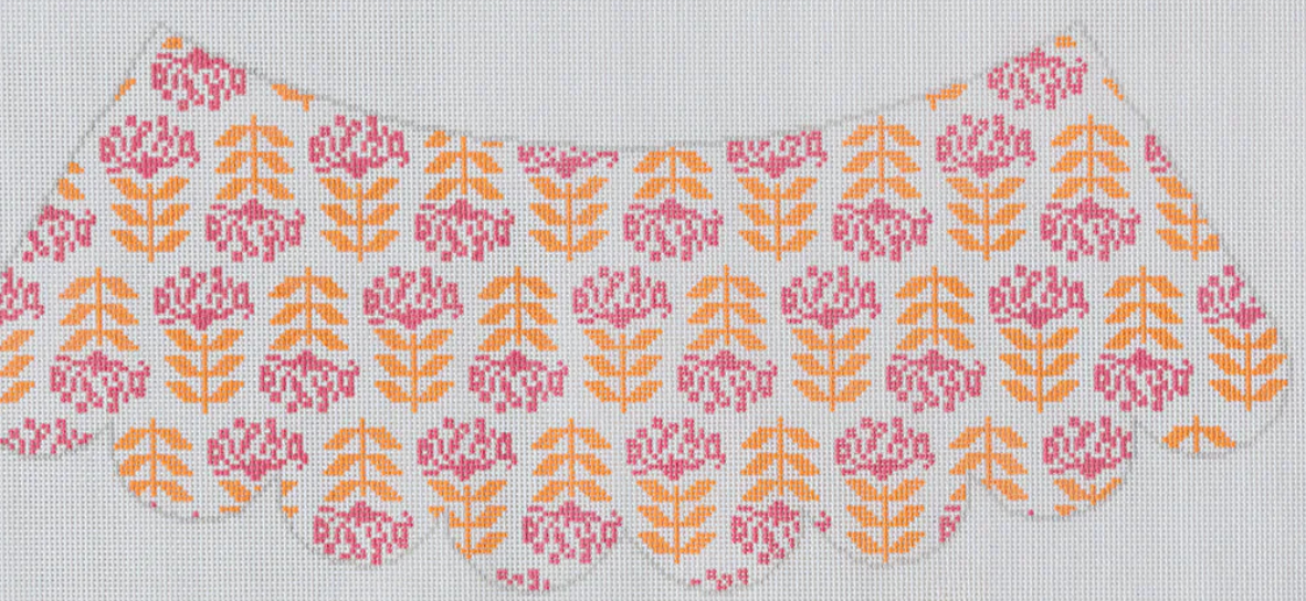 Blocked Begonia Lamp Shade