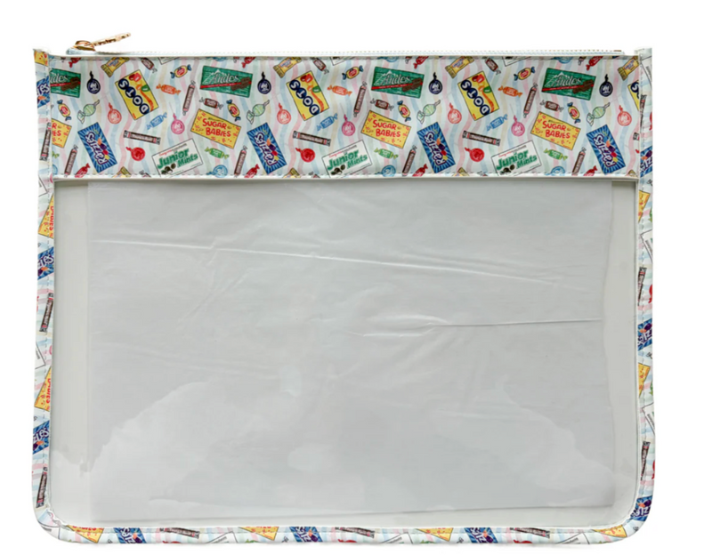 Penny Linn Candy  Vinyl PVC Project Bag