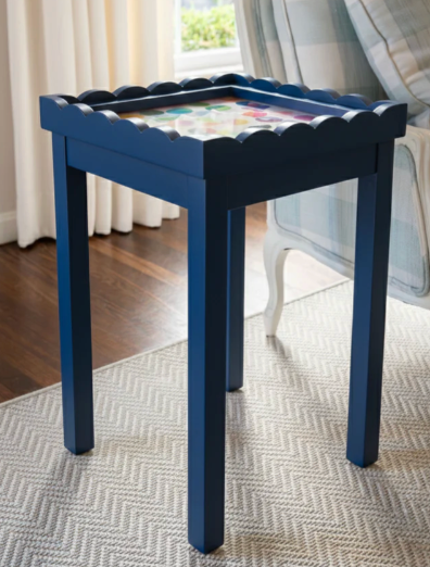Scalloped Table - Self Finishing
