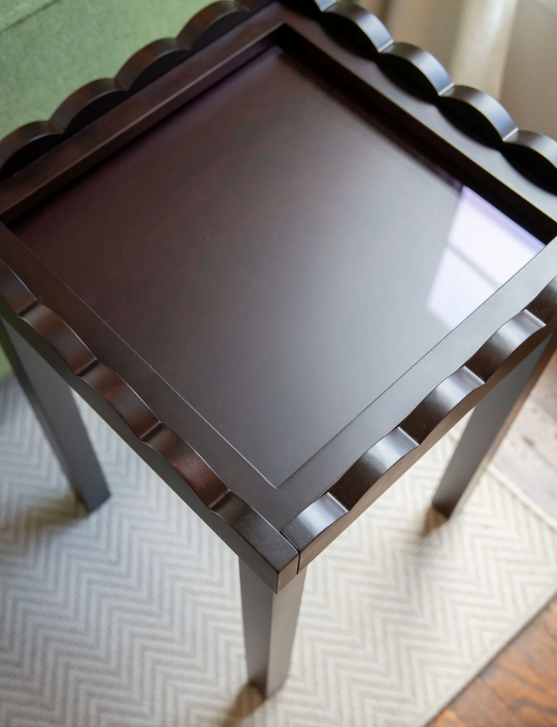 Scalloped Table - Self Finishing