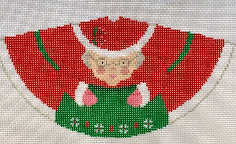 Mrs. Claus - 3d cone w/ feet