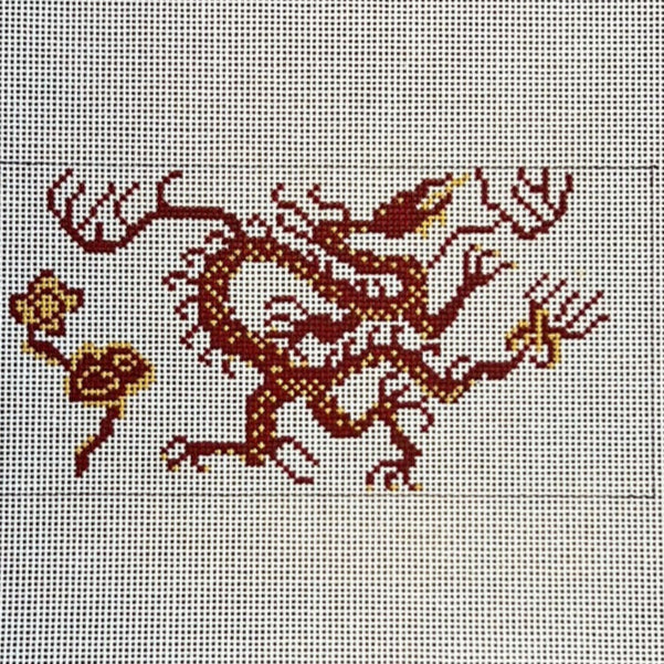 Chinoiserie Dragon-Red