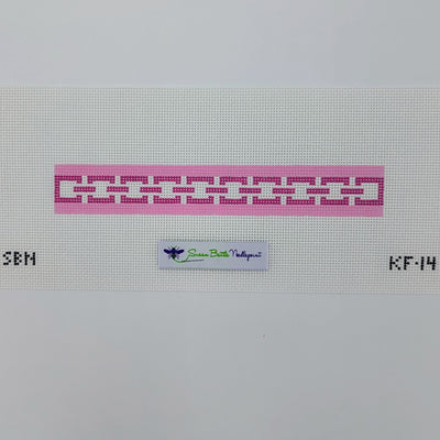 Geometric Key Fob PINK