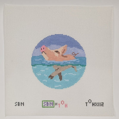 Swimming Pig
